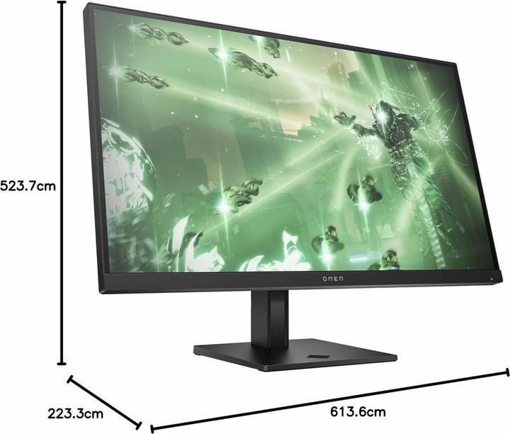 Actual product image HP Omen 27q (2560 x 1440 pixels, 27")