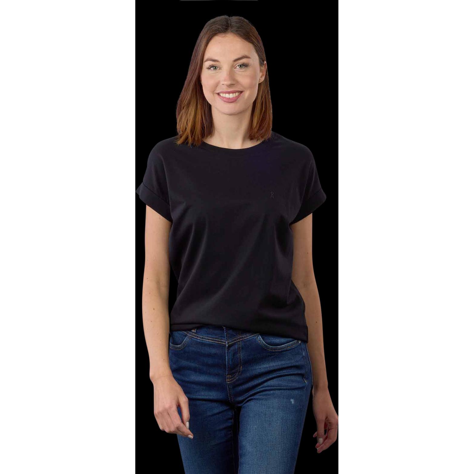 Armedangels, Damen, Shirt, Women's Idaa Logo, Schwarz, (XXL)