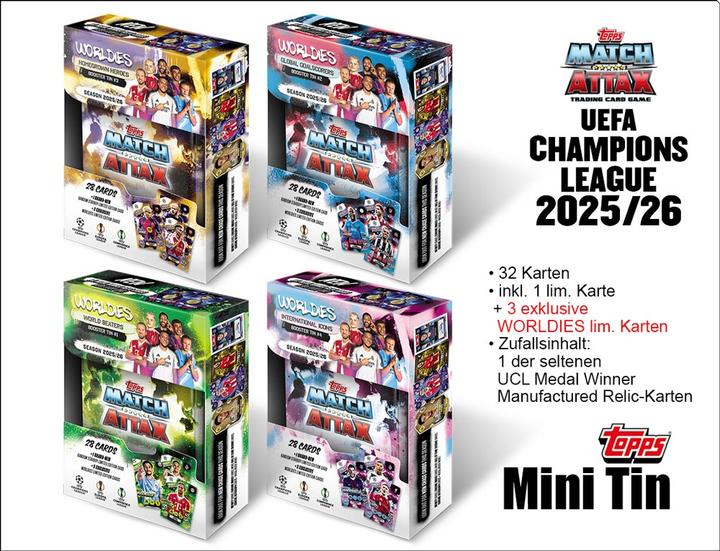 Produktbild Topps Match Attax 25/26 Mini Tin (Englisch, Tin)