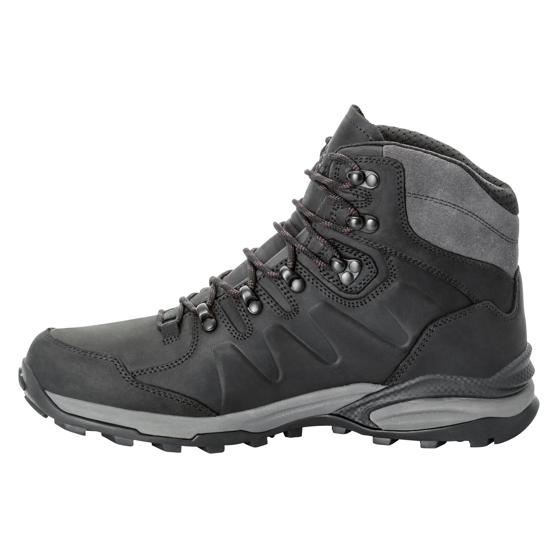 Jack Wolfskin, Herren, Wanderschuhe, Refugio Prime Texapore Mid M (43), Grau