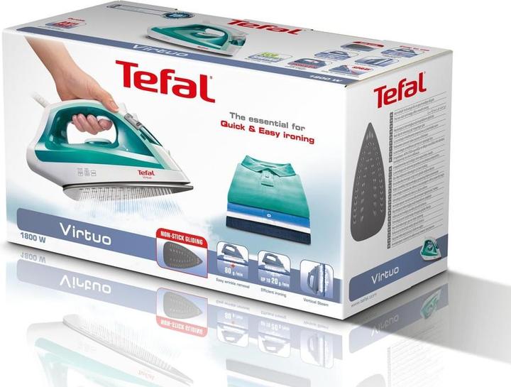 Actual product image Tefal Virtuo FV1710 Iron Steam Iron (1800 W, 80 g/min)