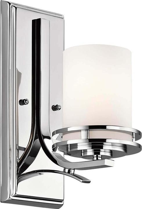Actual product image Elstead Lighting Hendrik LED wall light G9 polished chrome IP44 (320 lm, G9)