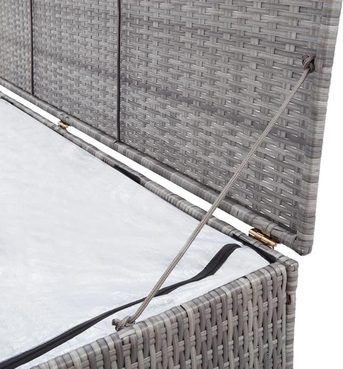 Actual product image vidaXL Garten-Aufbewahrungsbox