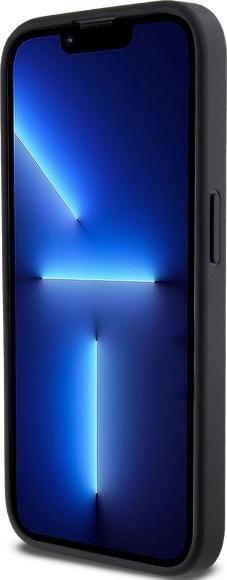 Actual product image DKNY DKHMP15XPSCMCLK iPhone 15 Pro Max 6.7" czarny/black hardcase Plain Logo MagSafe (Apple iPhone 15 Pro Max)