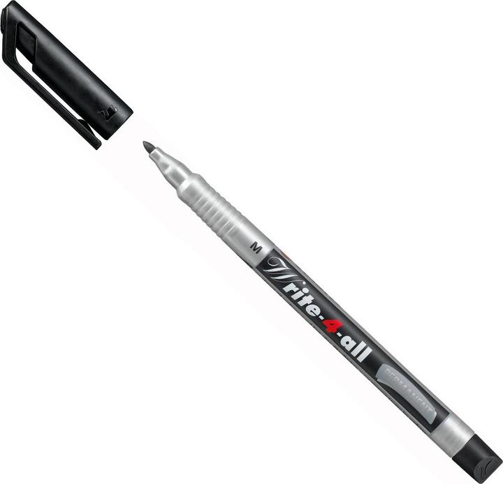 Produktbild STABILO Write-4-all Permanent-Marker (Schwarz, 1 mm, 1 x)