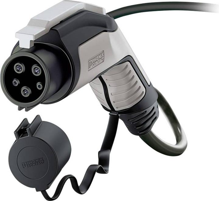 Actual product image Phoenix Contact eMobility charging cable 1627362 5 (Type 1, 5 kW, 20 A, 5 m)