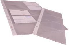 Actual product image Prooffice Business card holder, DIN A4, PP film, transparent (A4)