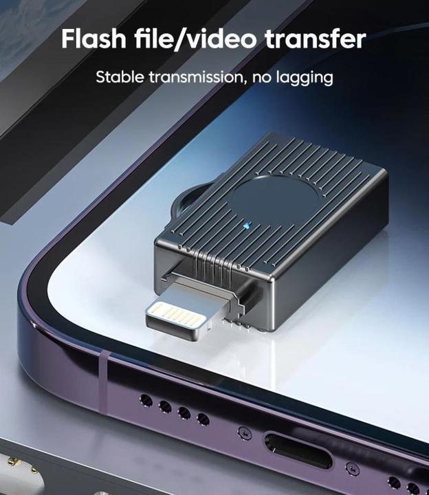 Produktbild PowerGuard Titan Lightning auf USB 2.0 OTG Adapter (USB-A, Lightning)