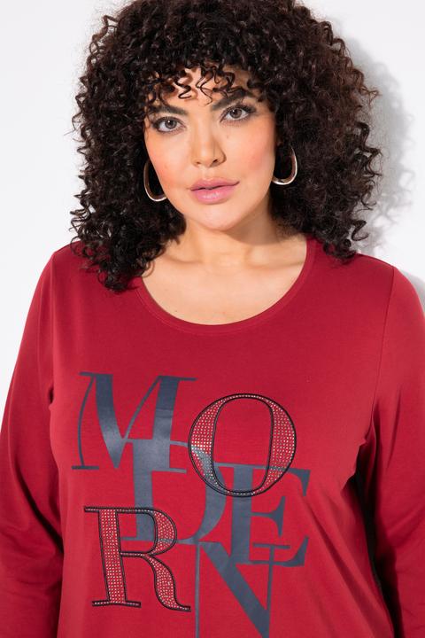 Produktbild Ulla Popken Shirt, Modern, Classic, Rundhals, 3/4-Arm (56)