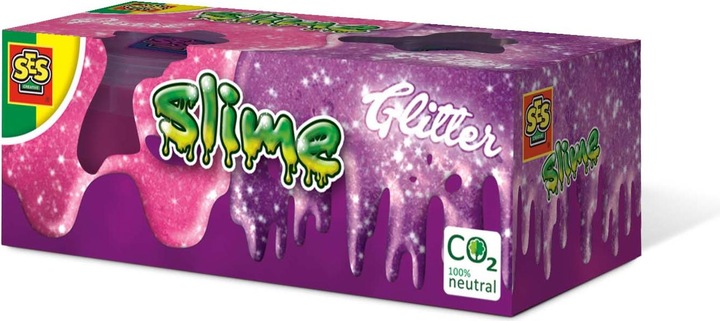 Actual product image Ses Slime 2x120gr - Glitter