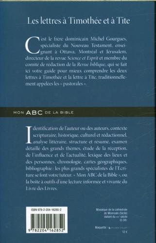 Image du produit Cerf-Dellier Les lettres à Timothée et à Tite (Français, Gourgues Michel, 2024)