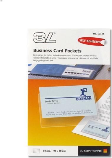 Produktbild Visitenkartentaschen (6 x 9.5 cm)