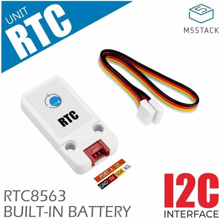 Actual product image M5Stack RTC Real Time Clock Unit HYM8563