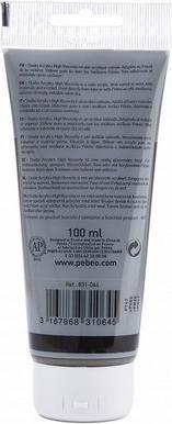 Actual product image Pebeo Studio Acrylics fine acrylic (Umbra Nature, 100 ml)