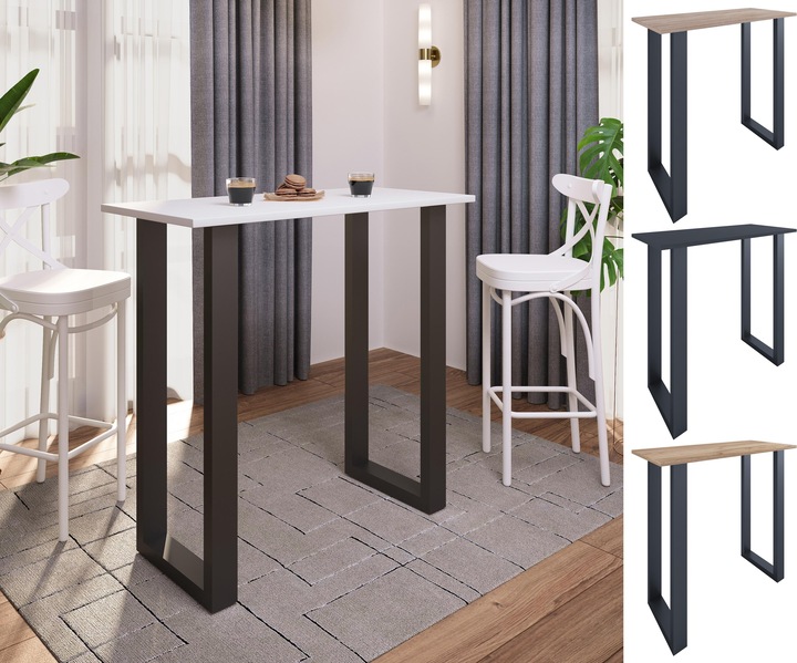 Produktbild VCM Holz Bartisch Stehtisch Xona 110x50 (110 x 50 x 102 cm)