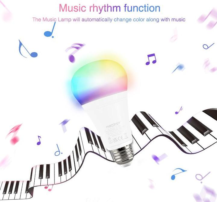 Immagine prodotto Milight Lampadina LED Zigbee 3.0 RGB+KW/WW 12W (E27, 1300 lm, 1 x)