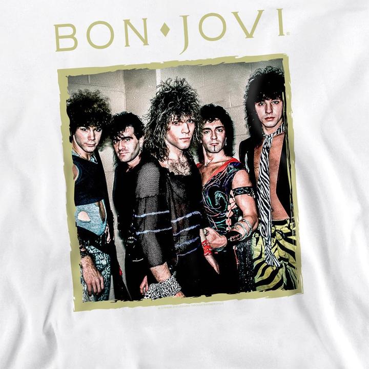 Image du produit Bon Jovi - Sweat style Encadré - Adulte (M)