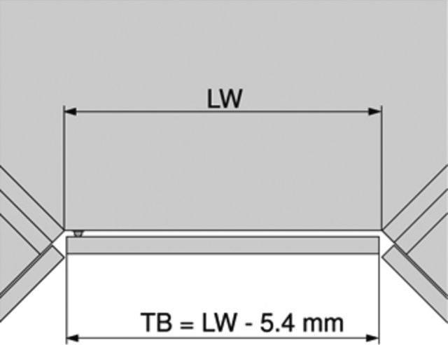 Immagine prodotto Blum Paraurti autoadesivo bianco