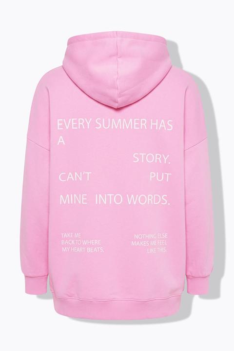 Image du produit Studio Untold Sweat à capuche oversize, avec message (46, 48)