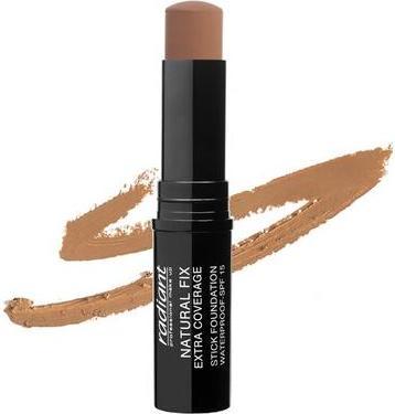 Produktbild Radiant Professional Natural Fix Extra Coverage Stick Foundation SPF 15 Paraben & Ölfrei Matte Fin (tawny)