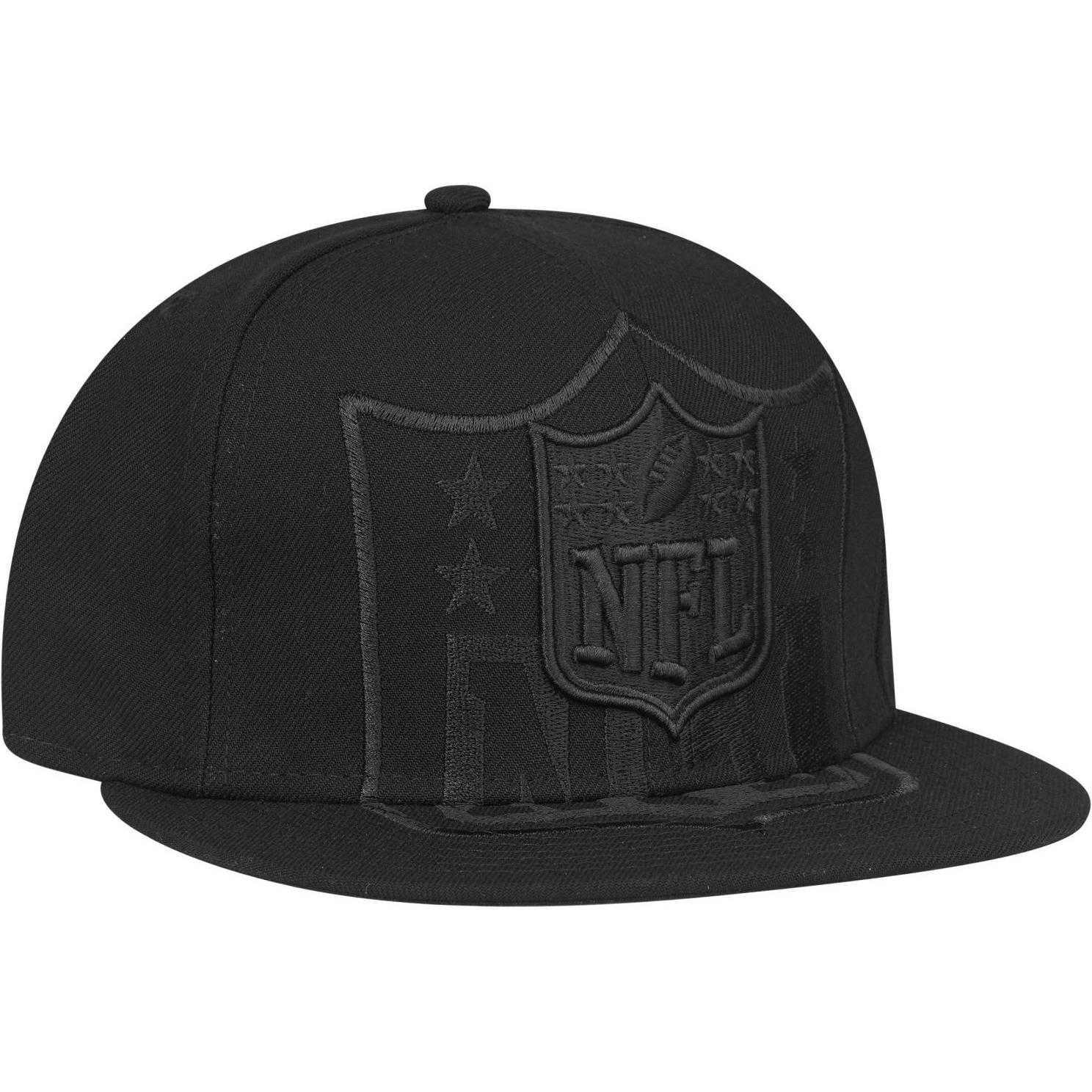 New Era, Herren, Cap, 59Fifty Fitted Cap - SPILL SHIELD NFL Logo - 7, Schwarz, (7)
