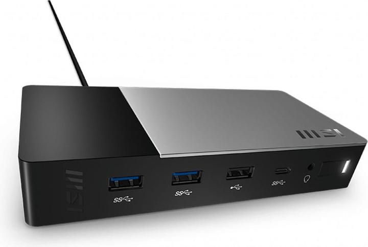 Image du produit MSI Station d'accueil USB-C Gen 2 USB 3.2 Gen 2 (3.1 Gen 2) Type-C (USB-C, 9 Ports)