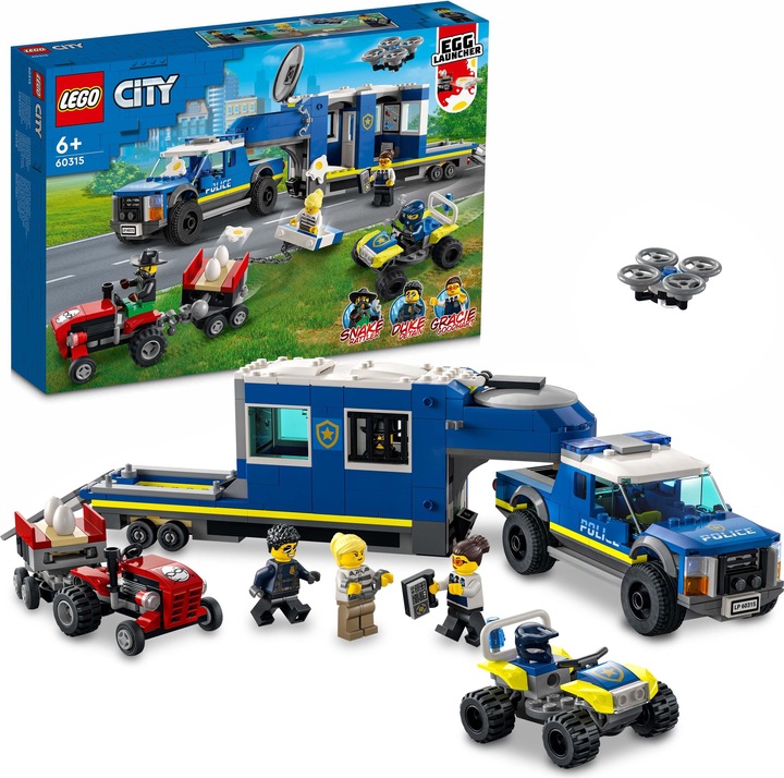 Produktbild LEGO Mobile Polizei-Einsatzzentrale (60315, LEGO City)