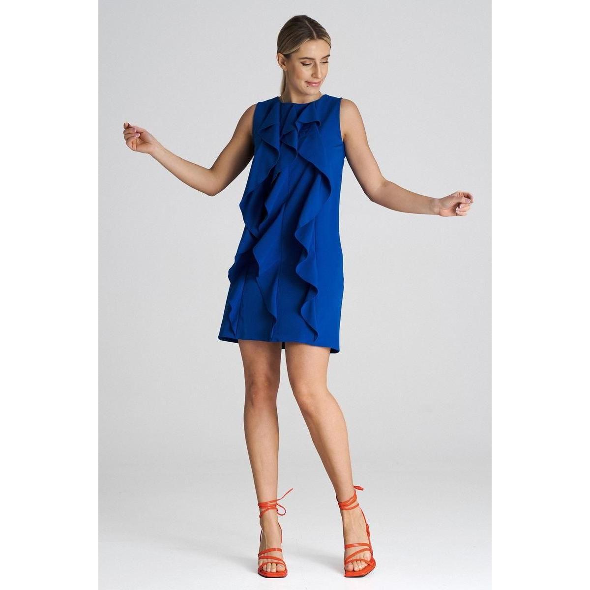 Thumbnail - Figl, Damen, Kleider, Cocktailkleid model, Blau, (S)