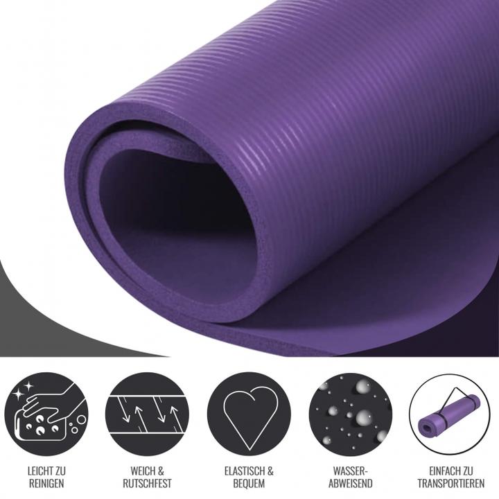 Actual product image Gorilla Sports Yoga mat (15 mm)