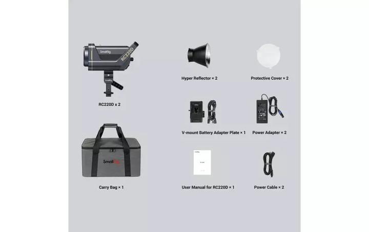 Produktbild SmallRig RC 220D 2 COB Kit (Studioleuchte)