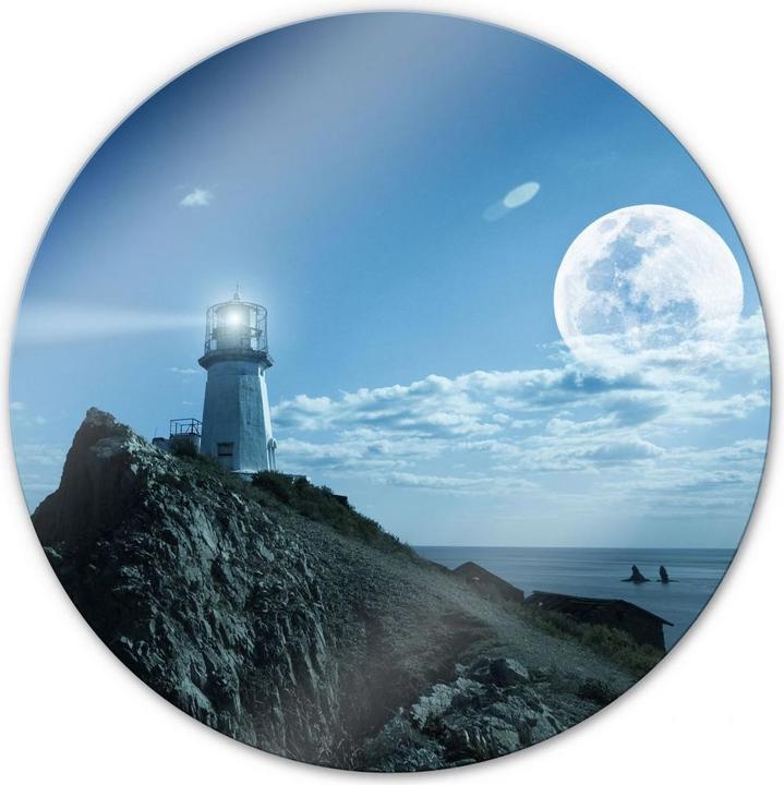 Produktbild Trenddeko Lighthouse - rund (30 x 30 cm)