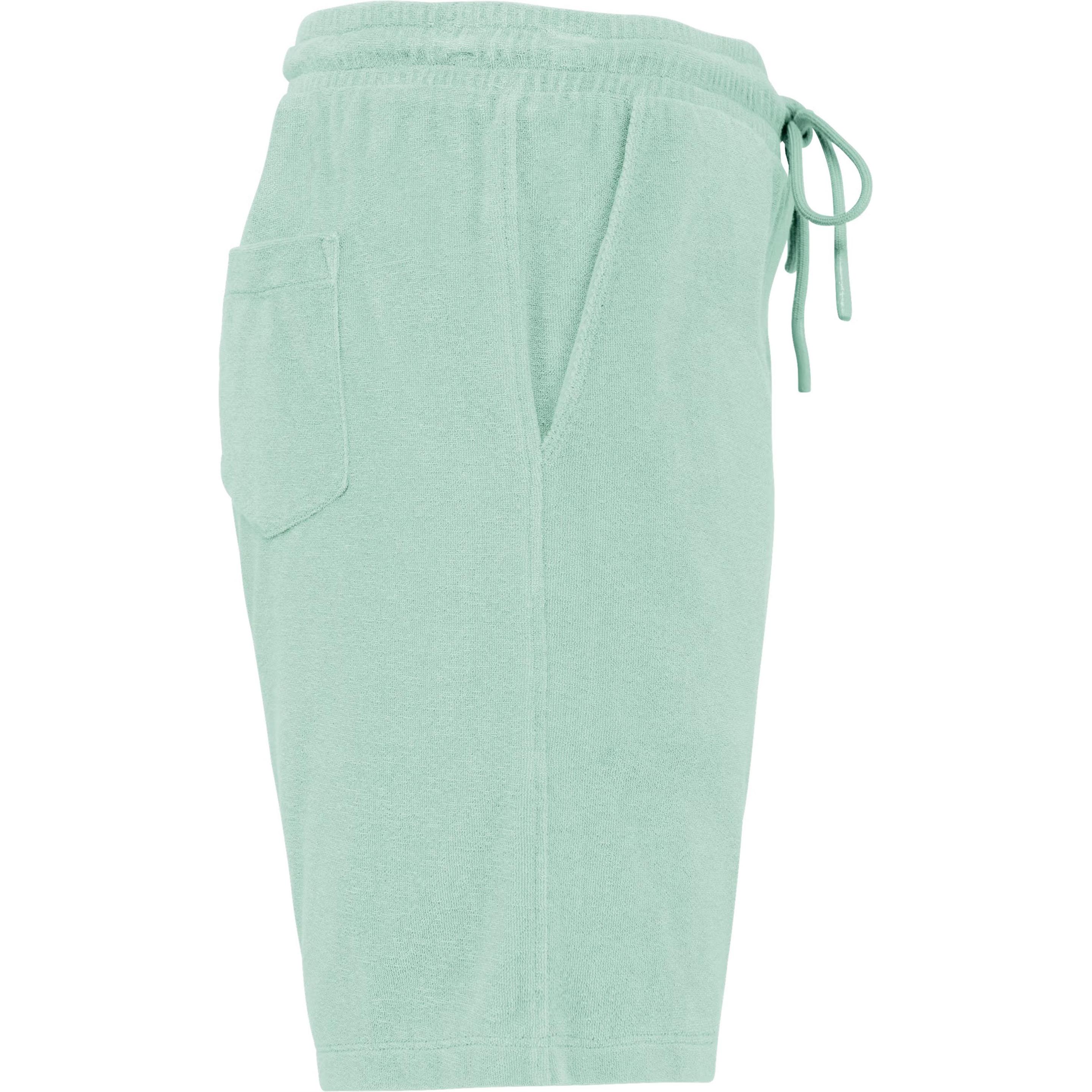 Native Spirit, Herren, Shorts, Umweltfreundliche Shorts aus Frottee, Grün, (S)