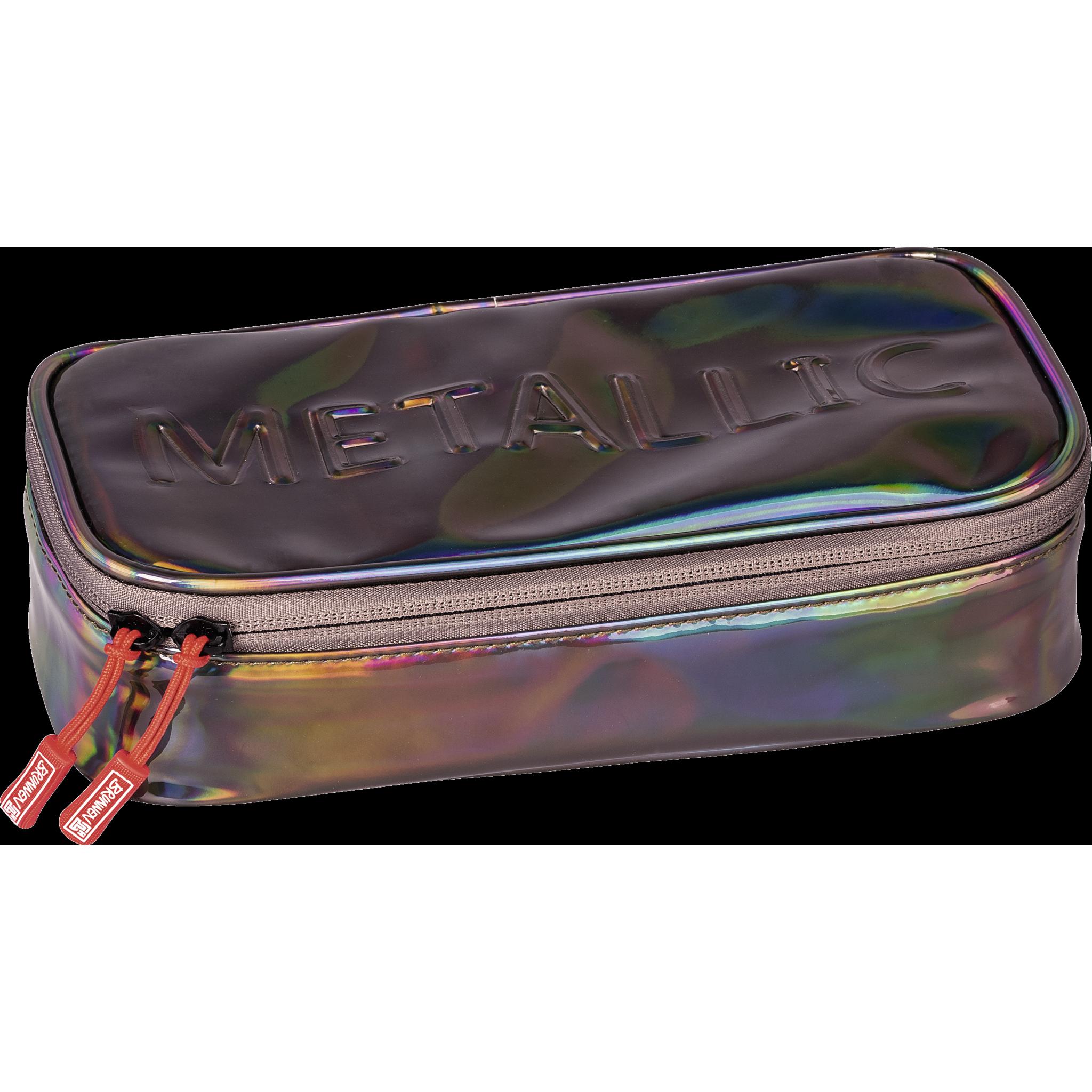 Brunnen, Etui, Schlampermäppchen „Electric“ 1 Klappe(n), dunkellila
