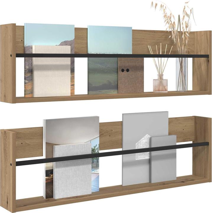 Actual product image vidaXL Wandaufbewahrung (12 x 12 x 30 cm)