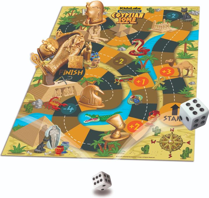 Produktbild HCM Kinzel KidzLabs - Ausgrabungs- und Spielset / Ägyptisches Grabmahl (Deutsch, Englisch, Spanisch)