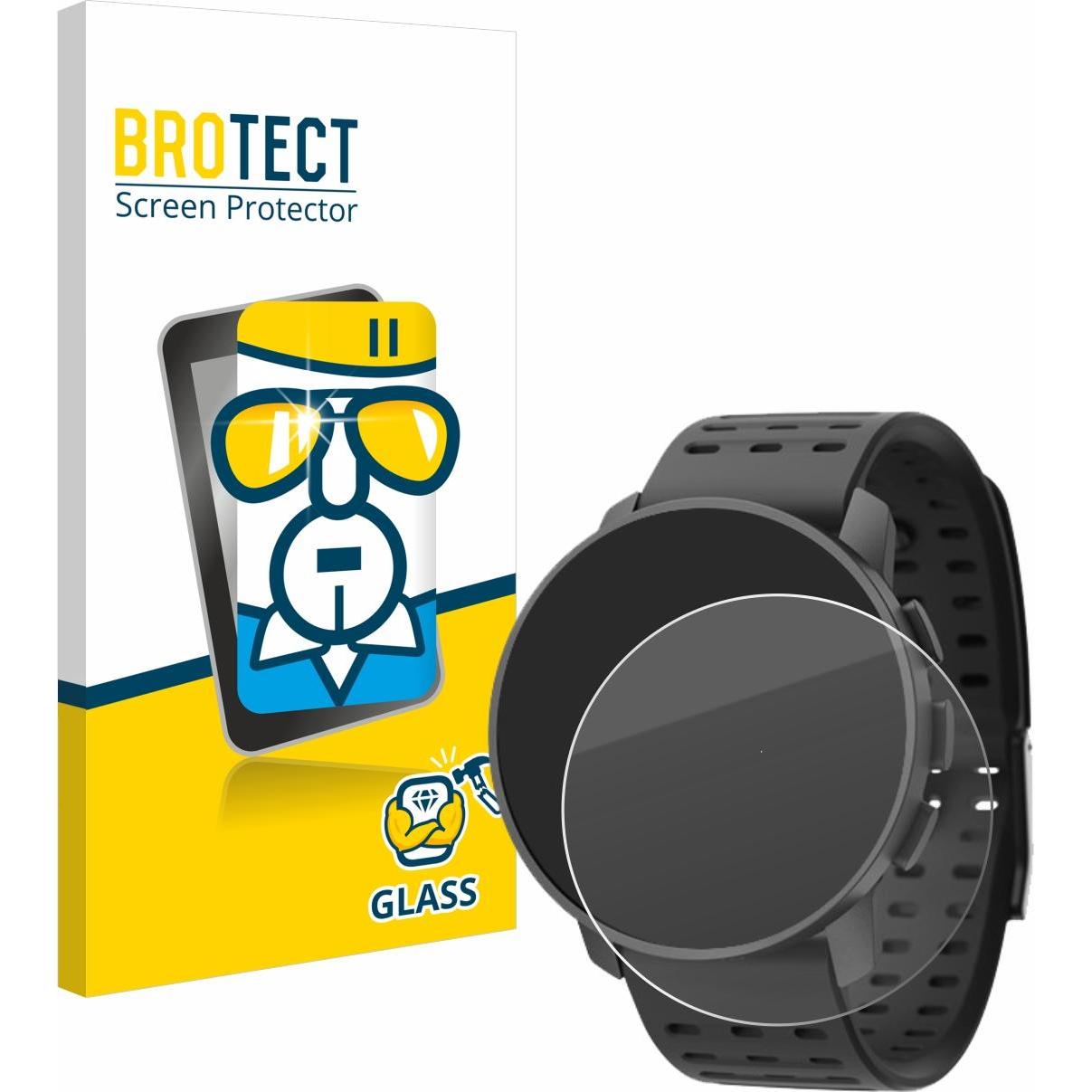 Thumbnail - BROTECT Panzerglas Hartglas Displayschutz, Smartwatch Schutzfolie, Transparent