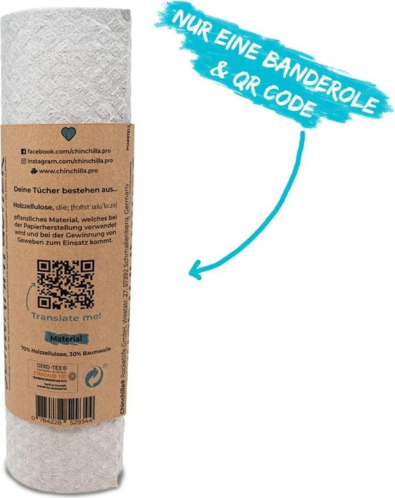 Actual product image Chinchilla Kitchen roll (1 x)
