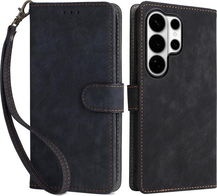 Cover-Discount Galaxy S26 Ultra - Ledertasche mit RFID Blocker (Samsung Galaxy S26 Ultra)