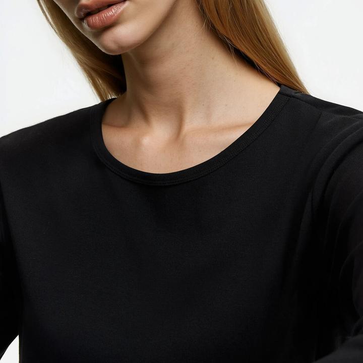 Actual product image La Redoute Collections Fliessend fallendes Shirt mit Rundhalsausschnitt (S)