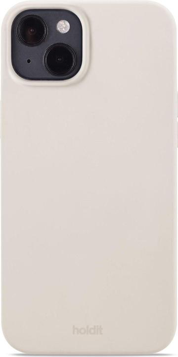 Produktbild Holdit Back Cover Silicone iPhone 14 Plus Beige (Apple iPhone 14 Plus)