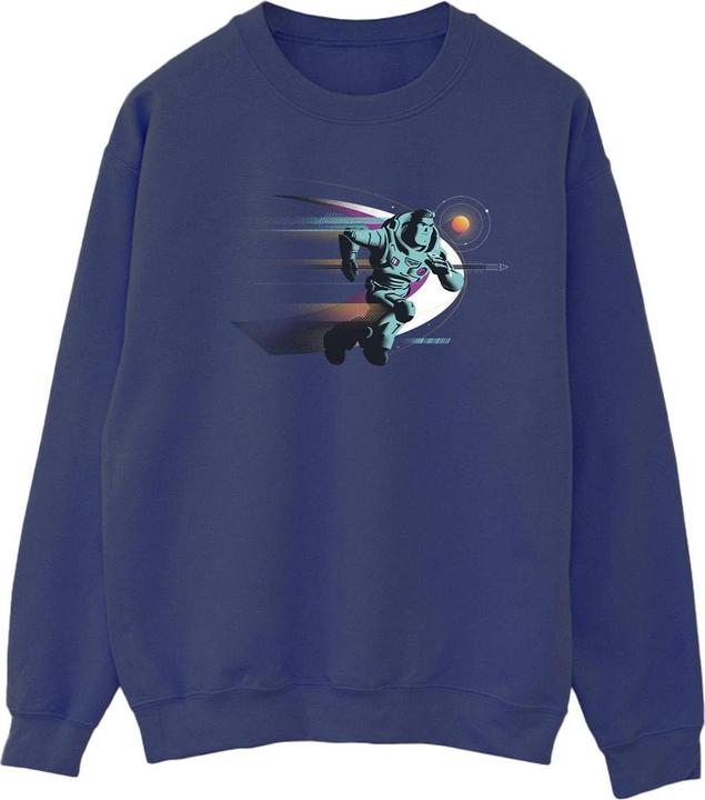 Actual product image Disney Womens/Ladies Lightyear Running Buzz Sweatshirt (XXL)