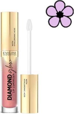 Produktbild Eveline Diamond Glow Lip Luminizer lip gloss 04 Raspberry S (04 Raspberry Sorbet)