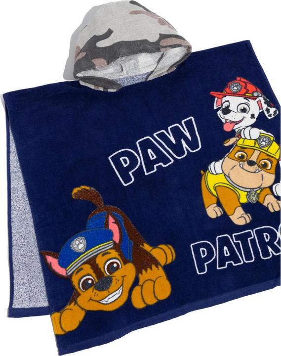 Image du produit Paw Patrol Serviette à capuche enfant/enfant Camo