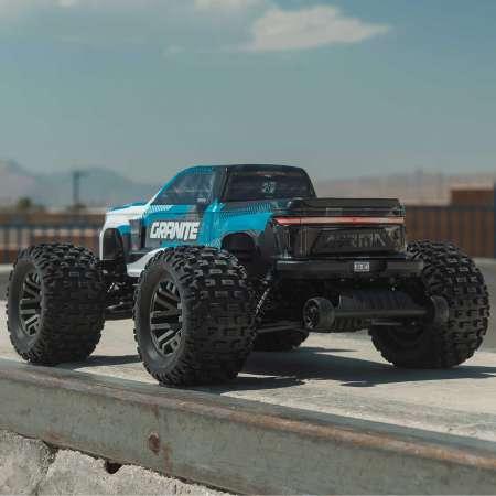 Produktbild Arrma M.TRUCK GRANITE BLX 1:10 4WD EP RTR 223S BLX Brushless - Blue w/DSC (RTR Ready-to-Run)