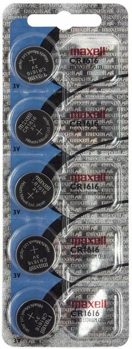 Actual product image Maxell Button cell CR1616 (5 pcs., CR1616, 55 mAh)