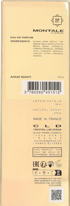 Immagine prodotto Montale Notte ad alta voce (Eau de parfum, 100 ml)