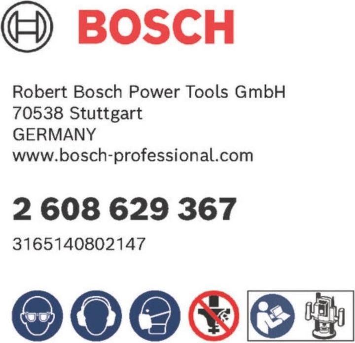 Produktbild Bosch Professional Zubehör Scharniernutfräser Expert for Wood, 8 mm, D1 19 mm, L 12,5 mm, G 51 mm