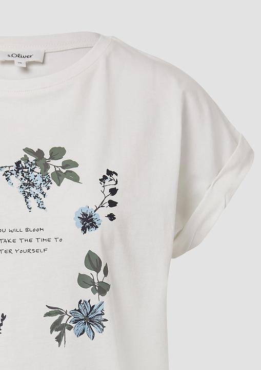 Actual product image S.Oliver T-Shirt T-Shirt mit Frontprint im Relaxed Fit (38)