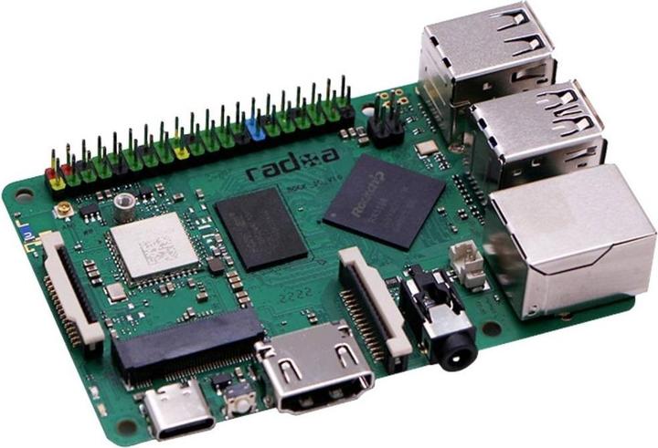 Actual product image Radxa RS112-D2W2P1 Rock 3 C 2GB 4 x 2GHz