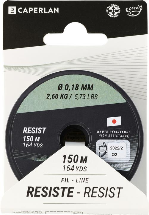 Produktbild Caperlan resist green 150 m 149176 (0.22 mm)